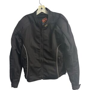 Shift Backdraft 70132 Take Control Men's Black Motorcycle Riding Jacket Large